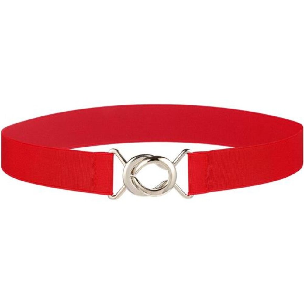 ✨ Invisible No-Show Elastic Belt |Flat Metal Buckle | Slim Adjustable Waist Belt
